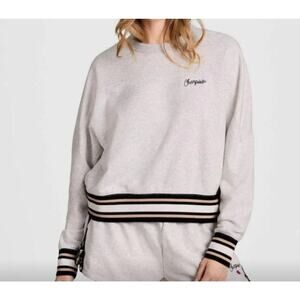 Champion Women's M French Terry Sweatshirt| Cozy Comfort Casual Travel Lounge